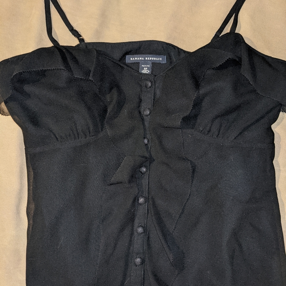 Banana Republic flouncy and sexy blouse